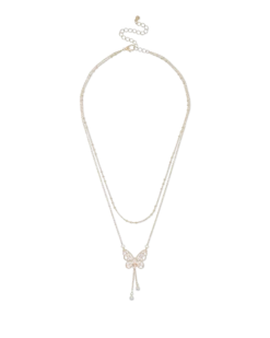 Bijou Brigitte Collier multi-rangs - Elegant Sparkle Clearance