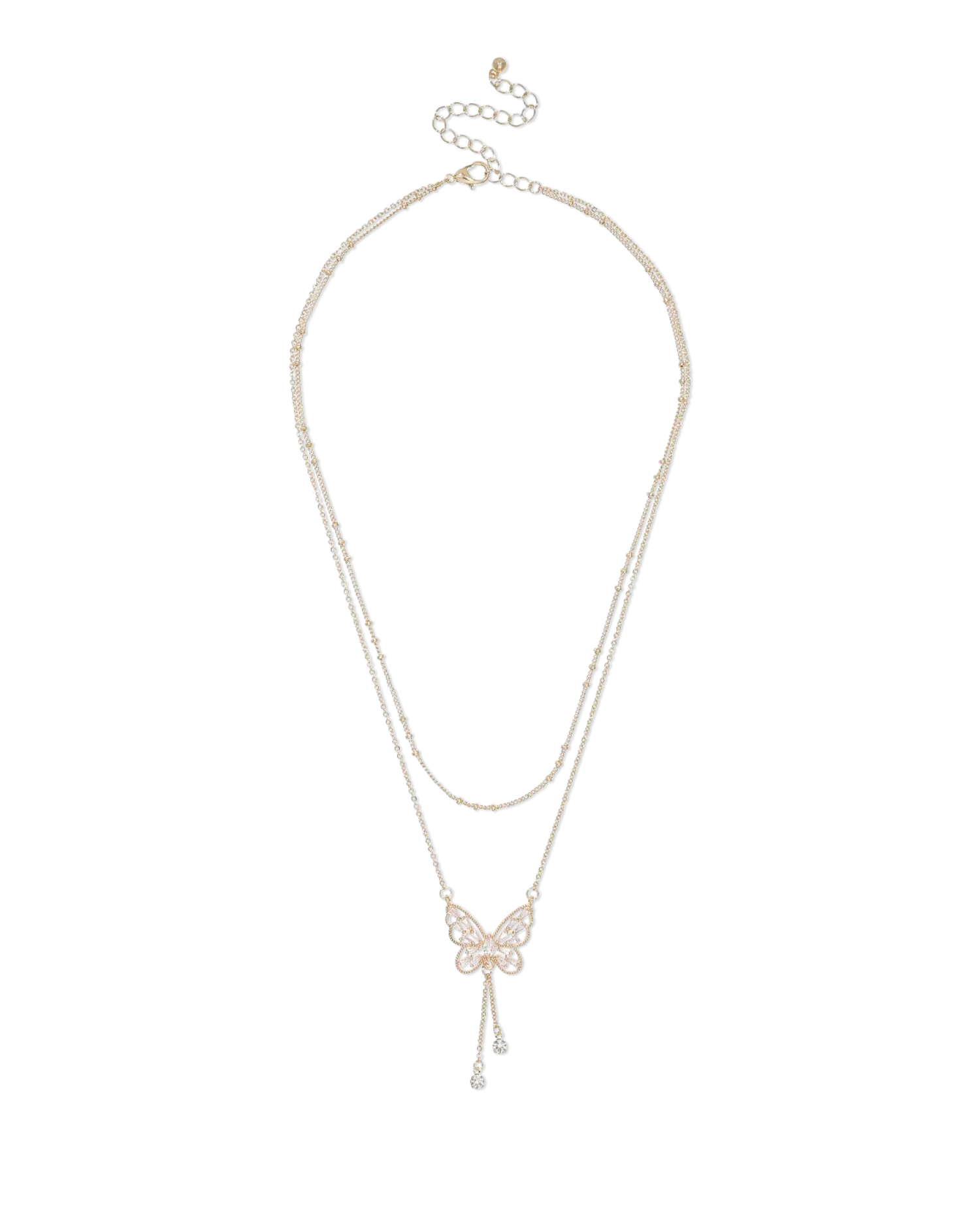 Bijou Brigitte Collier multi-rangs - Elegant Sparkle Clearance