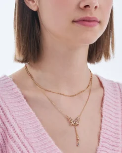 Bijou Brigitte Collier multi-rangs - Elegant Sparkle Clearance