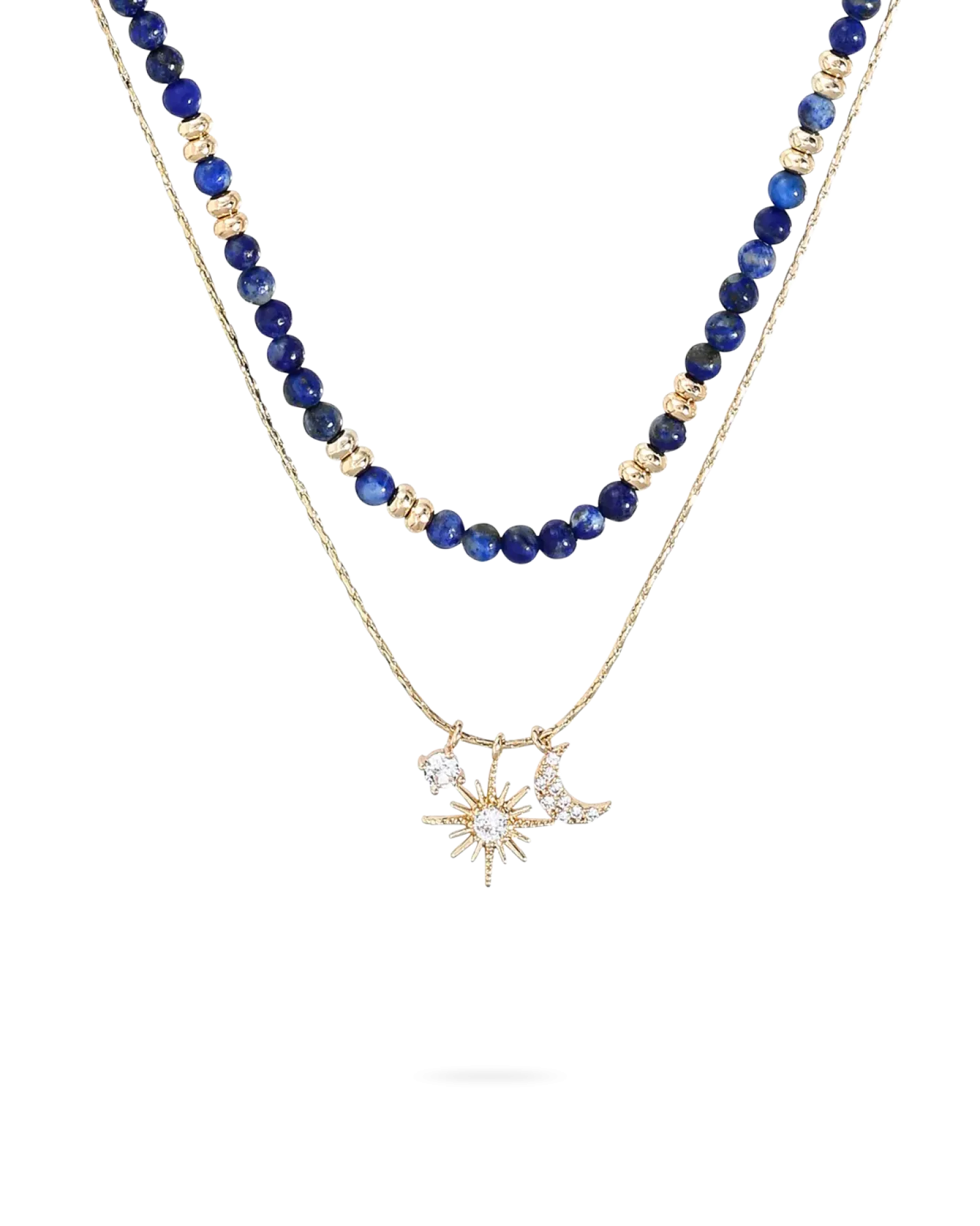 Bijou Brigitte Collier multirangs - Fine Blue Sale