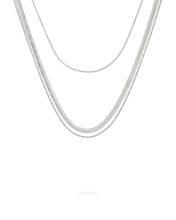 Bijou Brigitte Collier multirangs - Fine Steel Hot