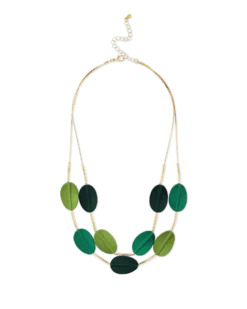 Bijou Brigitte Collier multirangs - Forest Glow Outlet