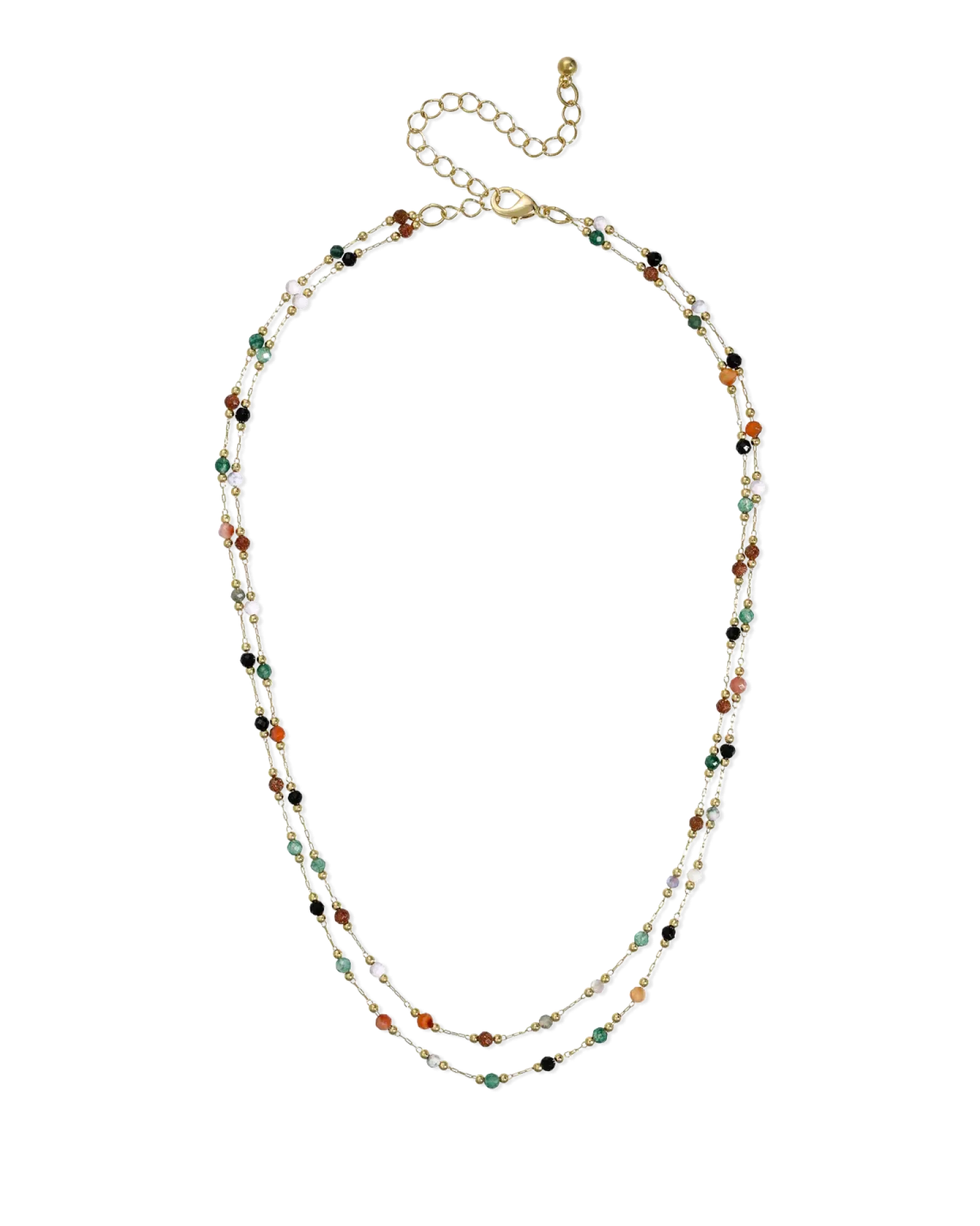 Bijou Brigitte Collier multirangs - Gemstone Harmony Outlet