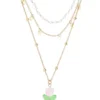 Bijou Brigitte Collier multirangs - Gleaming Tulip New
