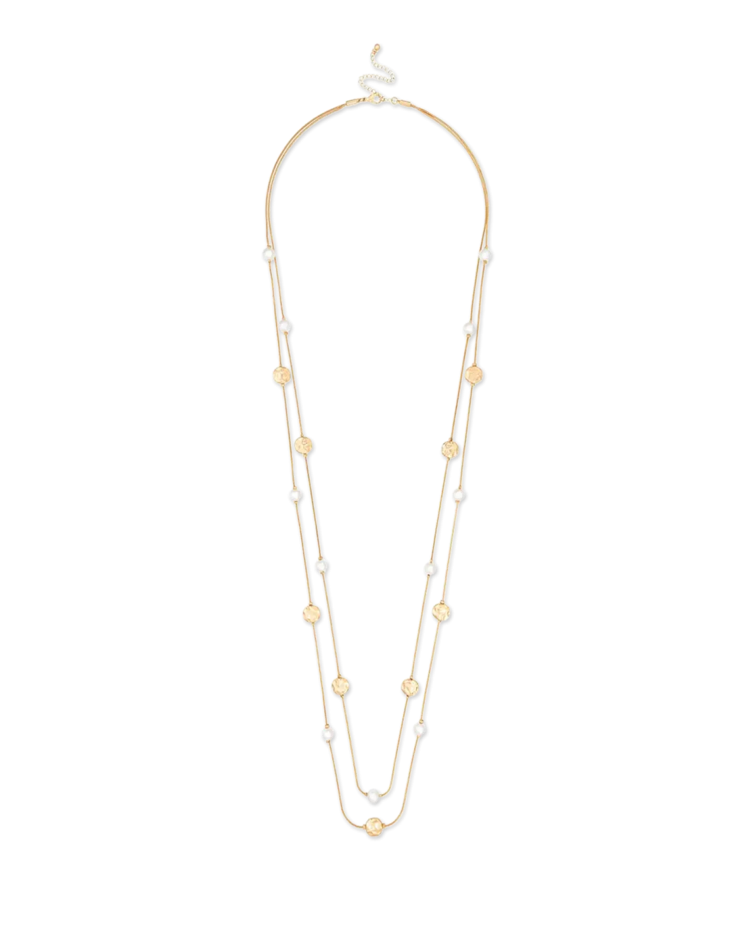Bijou Brigitte Collier multirangs - Gleaming Rows Hot