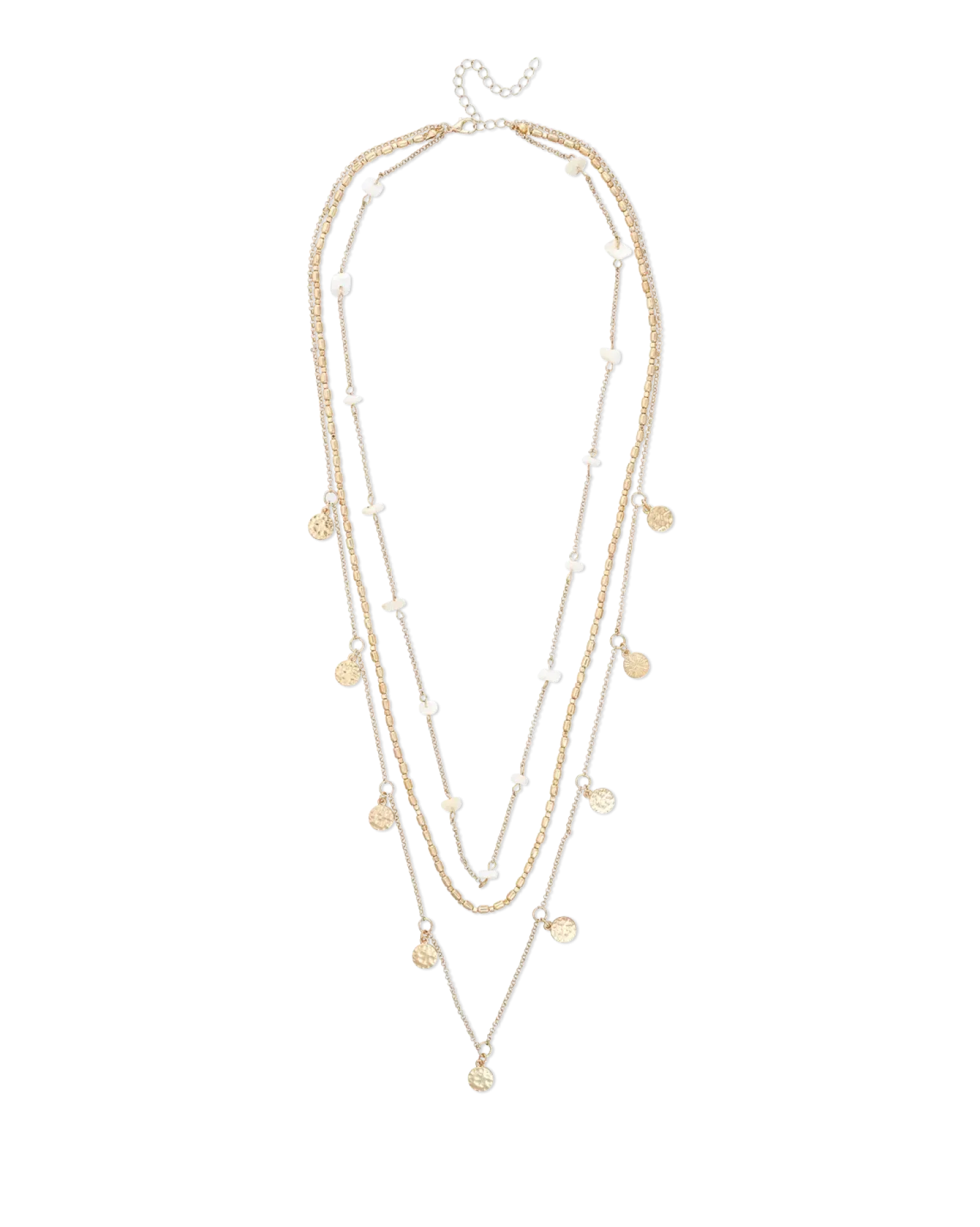 Bijou Brigitte Collier multirangs - Golden Charms New