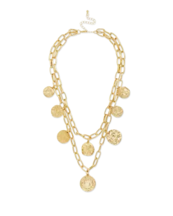Bijou Brigitte Collier multirangs - Golden Coins Outlet