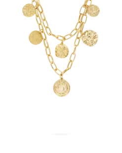 Bijou Brigitte Collier multirangs - Golden Coins Outlet