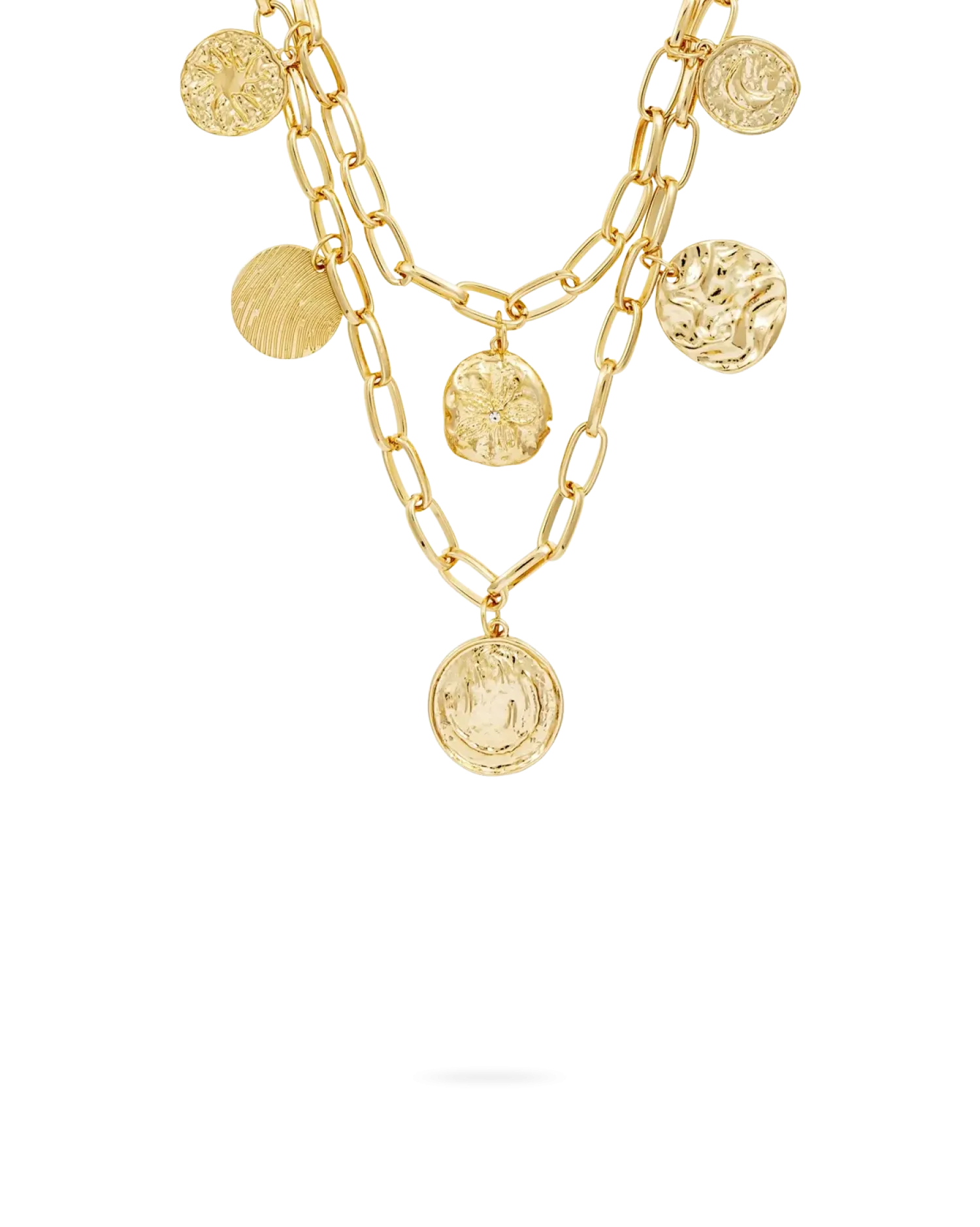 Bijou Brigitte Collier multirangs - Golden Coins Outlet