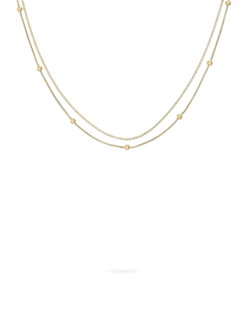 Bijou Brigitte Collier multirangs - Golden Esteem