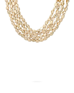 Bijou Brigitte Collier multirangs - Golden Glow