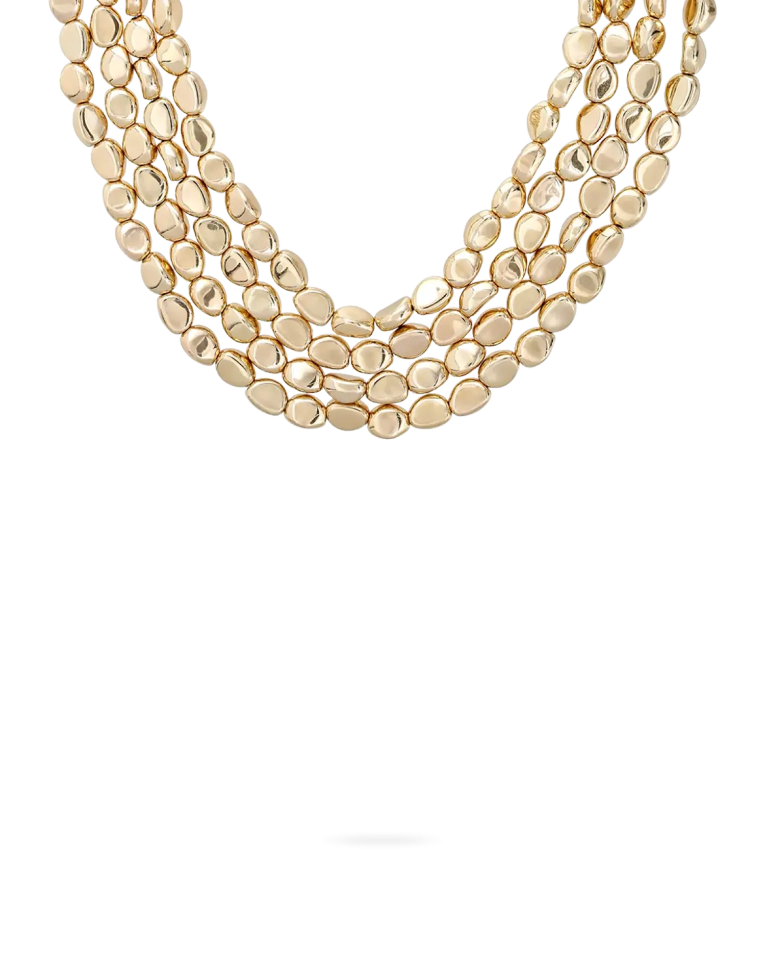 Bijou Brigitte Collier multirangs - Golden Glow