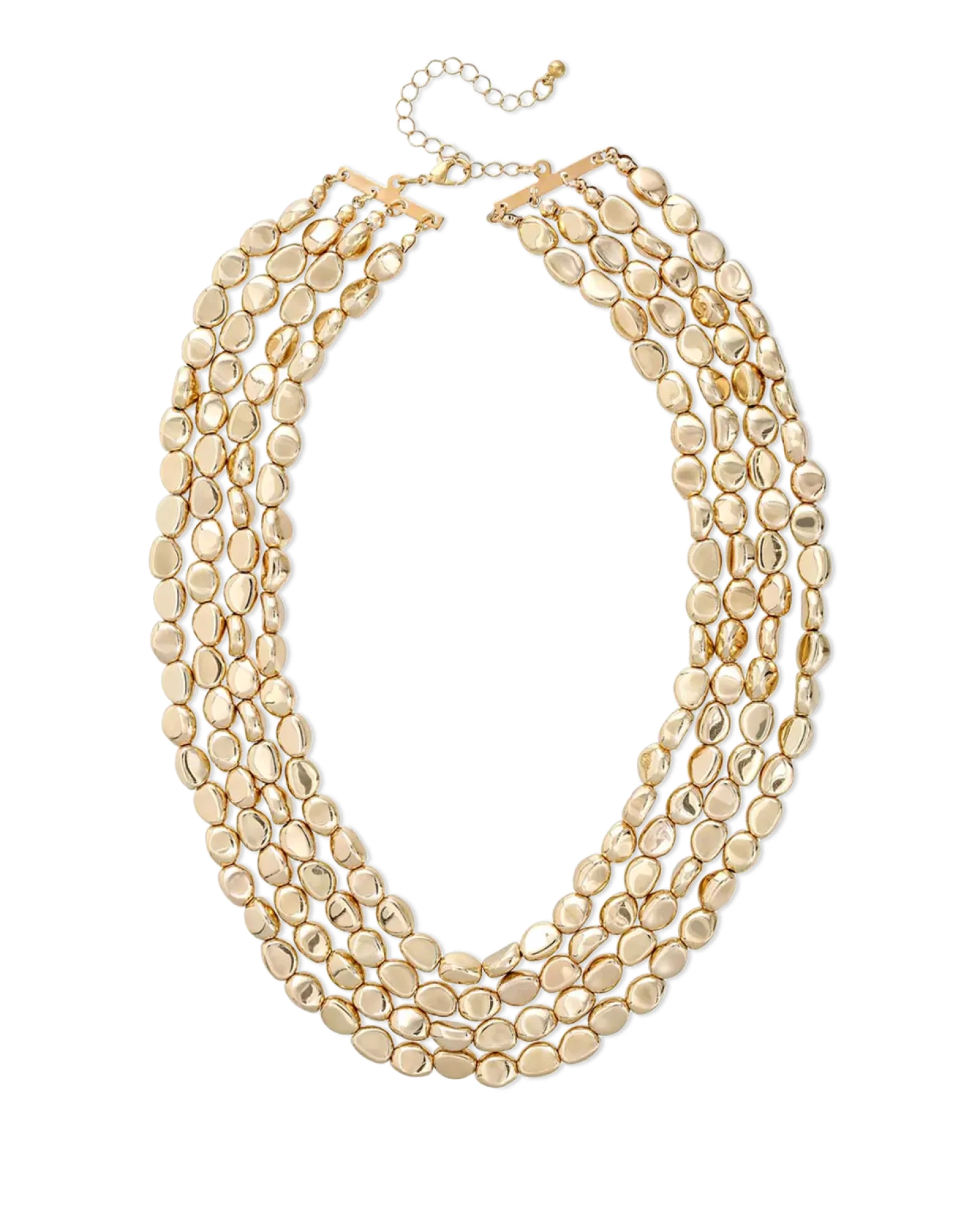 Bijou Brigitte Collier multirangs - Golden Glow