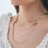 Bijou Brigitte Collier multirangs - Golden Layers Outlet
