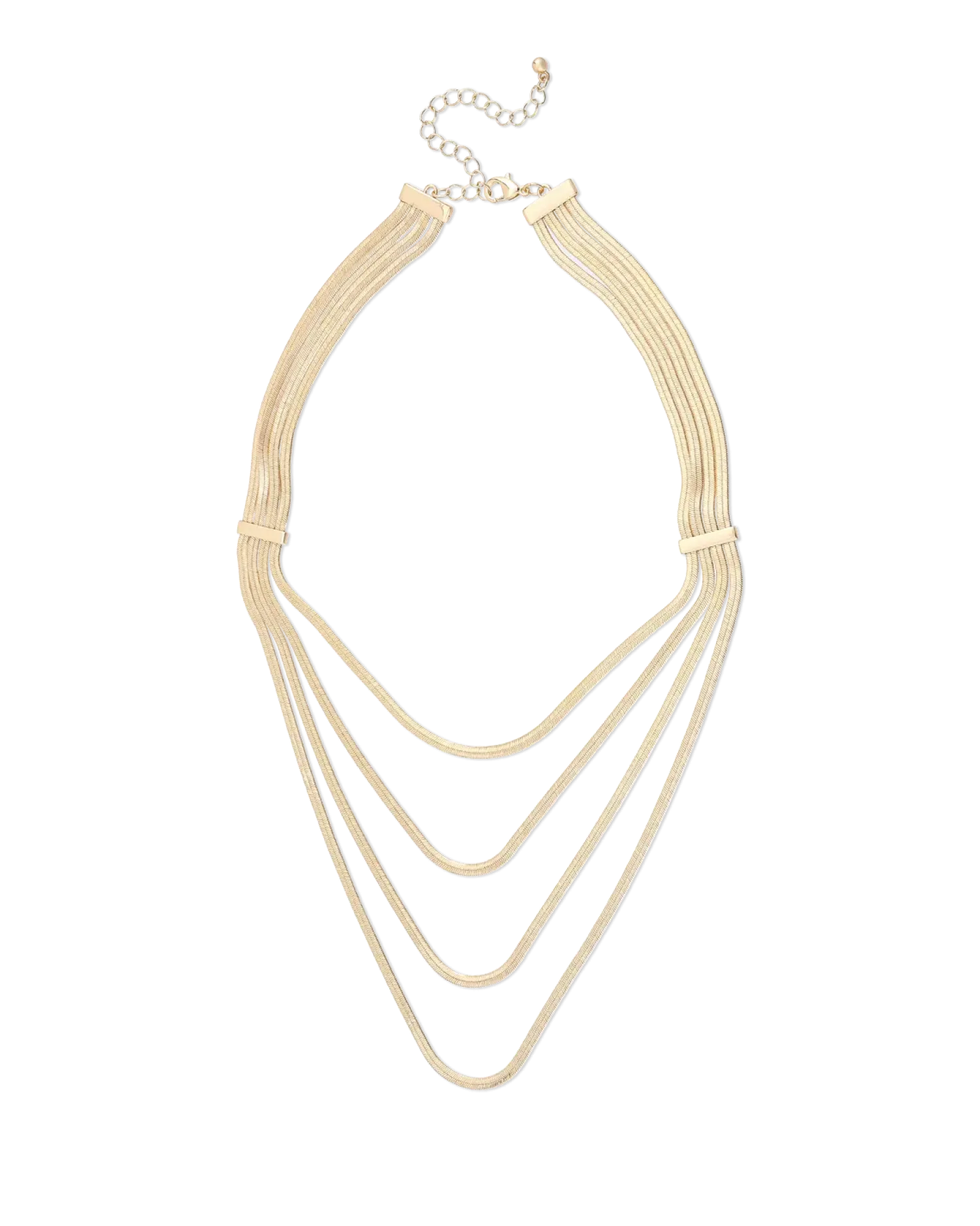 Bijou Brigitte Collier multirangs - Golden Layers Outlet