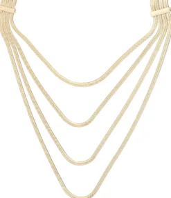 Bijou Brigitte Collier multirangs - Golden Layers Outlet