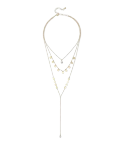 Bijou Brigitte Collier multi-rangs - Golden Plates Discount