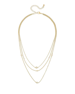 Bijou Brigitte Collier multi-rangs - Golden Sparkle Best