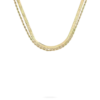 Bijou Brigitte Collier multi-rangs - Golden Steel Sale