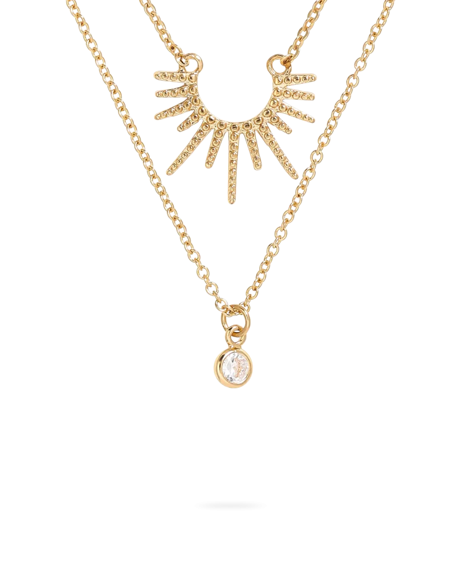 Bijou Brigitte Collier multirangs - Golden Sunlight Sale