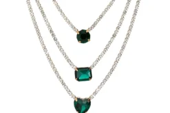 Bijou Brigitte Collier multirangs - Gorgeous Green Outlet