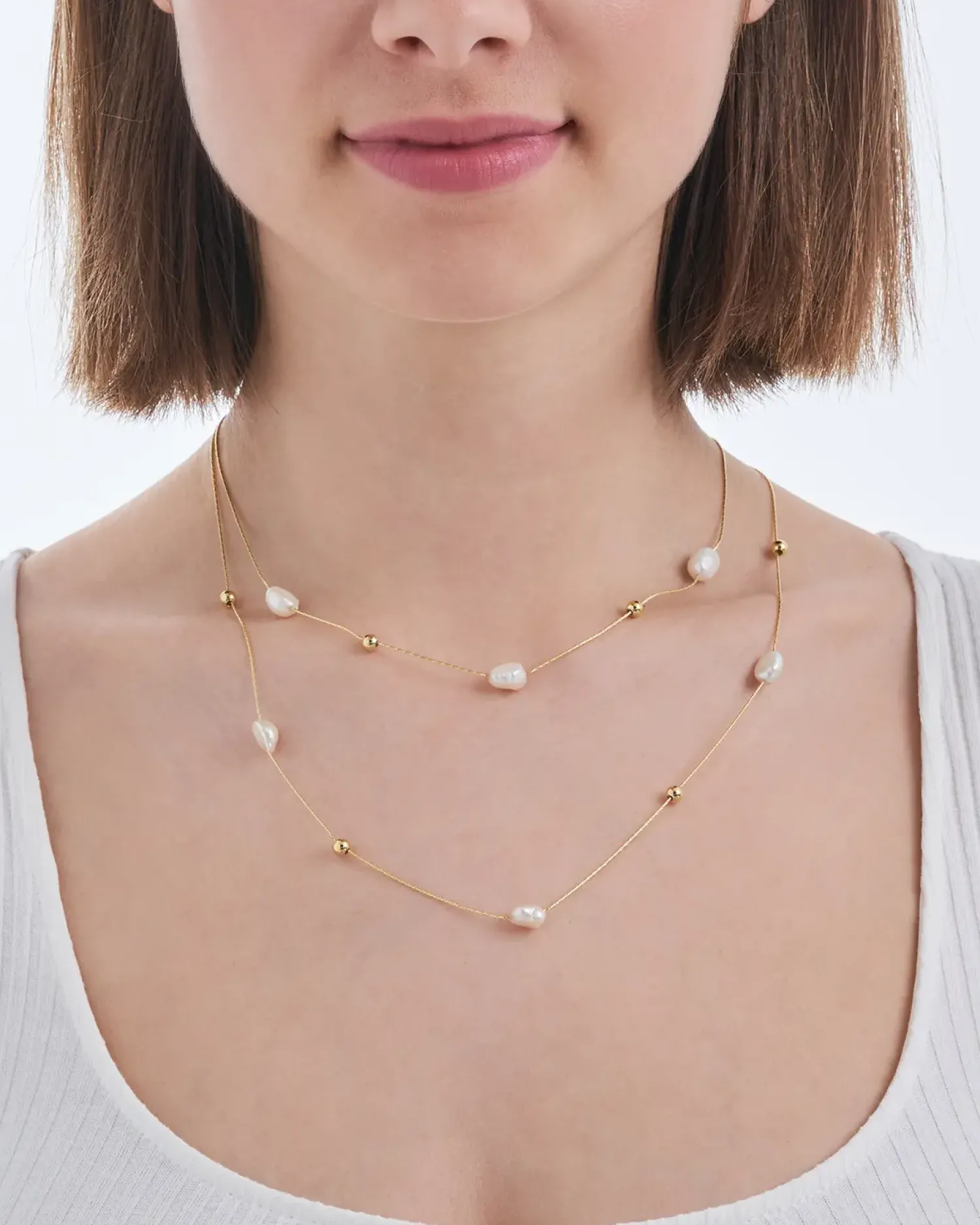 Bijou Brigitte Collier multirangs - Graceful Layers Hot