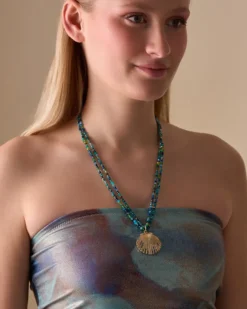 Bijou Brigitte Collier multirangs - Green Glass Outlet