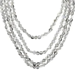 Bijou Brigitte Collier multirangs - Grey Pearls Hot