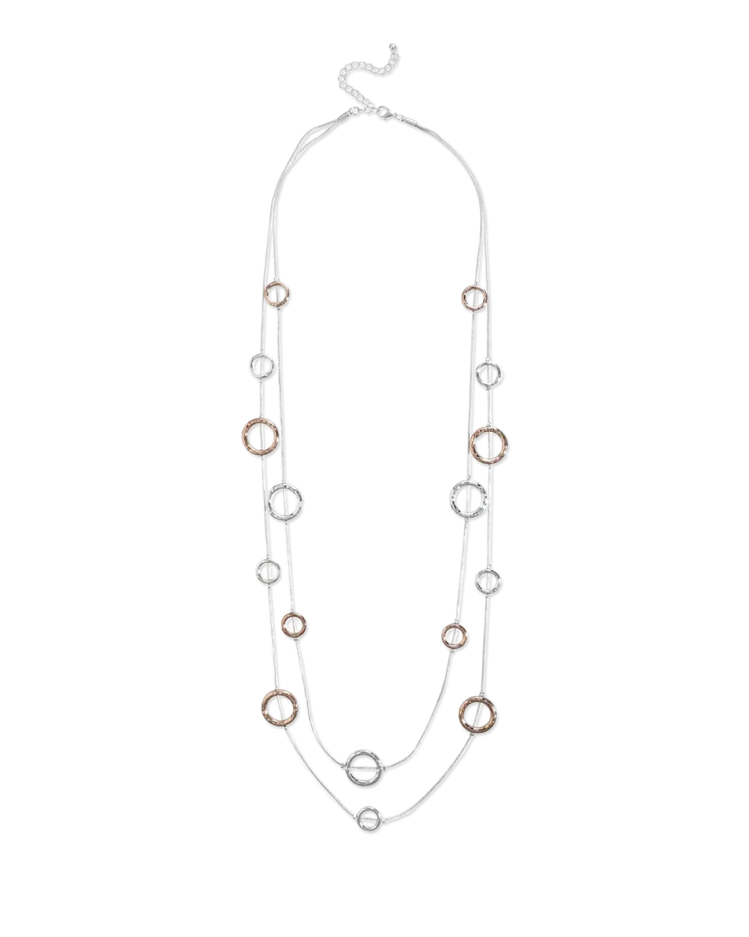 Bijou Brigitte Collier multirangs - Hammered Circles Best