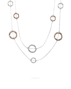 Bijou Brigitte Collier multirangs - Hammered Circles Best