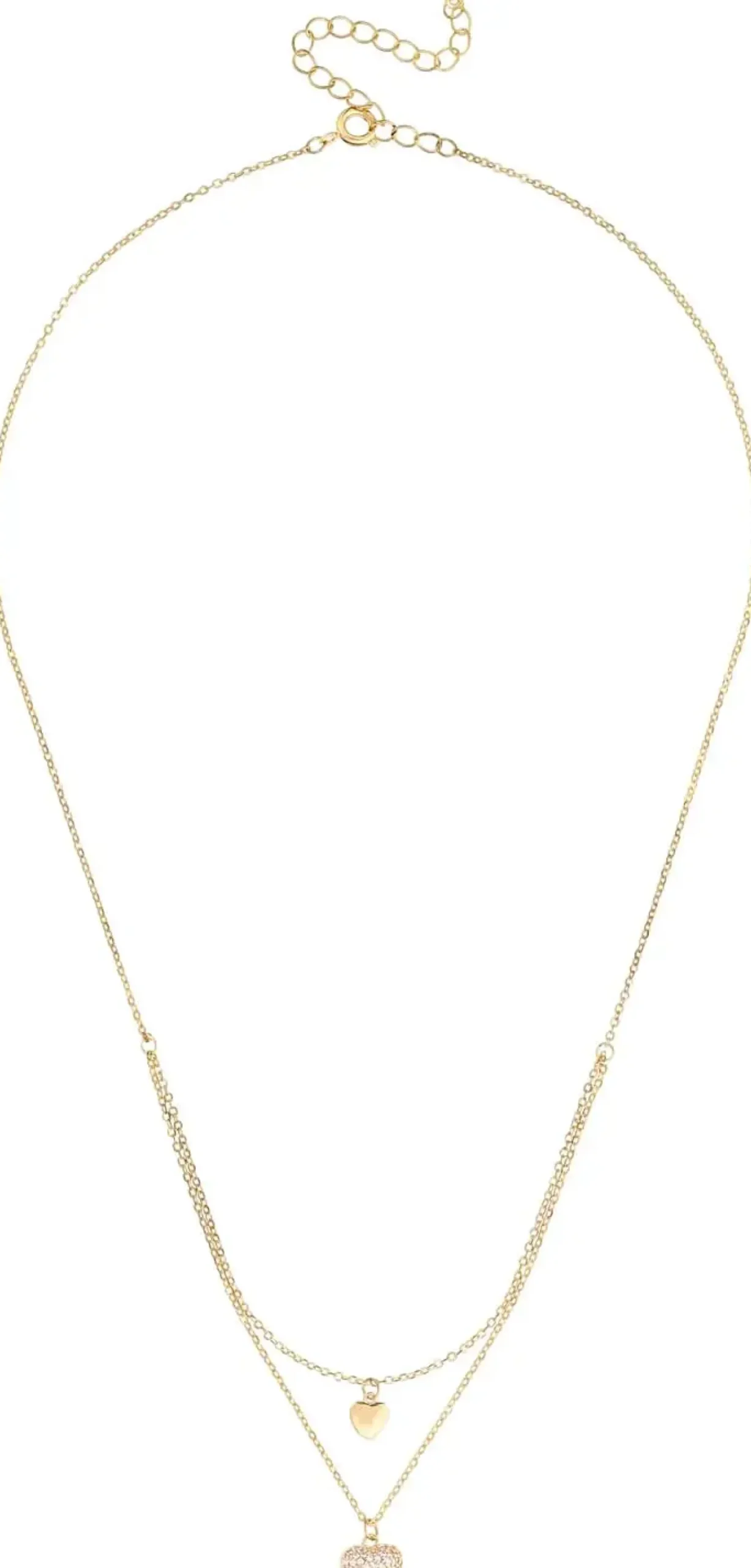 Bijou Brigitte Collier multirangs - Heart Duo Outlet