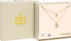 Bijou Brigitte Collier multirangs - Heart Duo Outlet