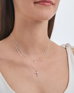 Bijou Brigitte Collier multirangs - Icy Cross Hot