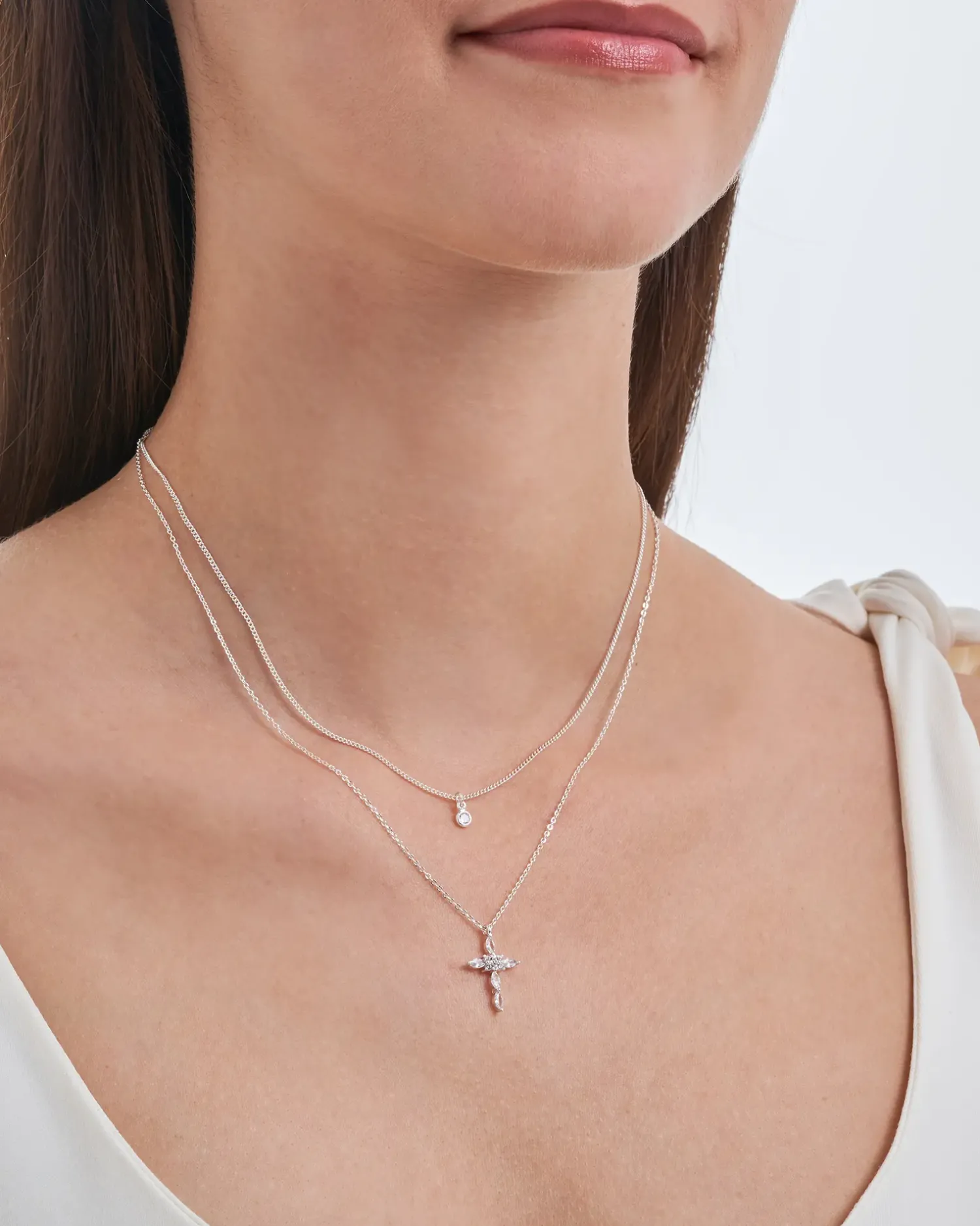 Bijou Brigitte Collier multirangs - Icy Cross Hot