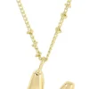 Bijou Brigitte Collier multirangs - Initial M Hot