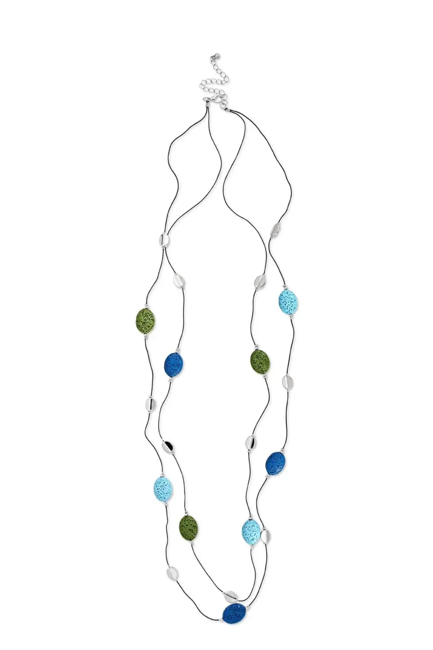 Bijou Brigitte Collier multirangs - Lava Ovals New