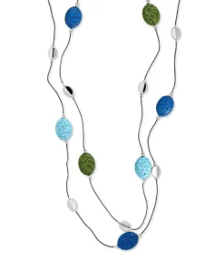 Bijou Brigitte Collier multirangs - Lava Ovals New