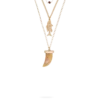 Bijou Brigitte Collier multirangs - Marine Mystique New