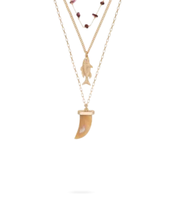 Bijou Brigitte Collier multirangs - Marine Mystique New