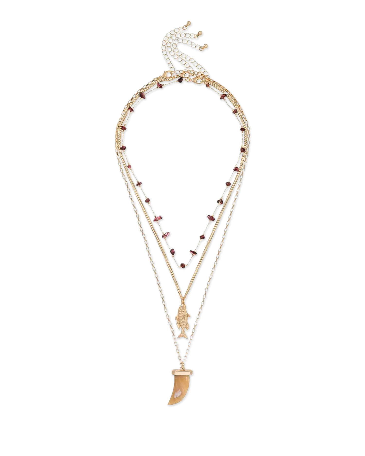 Bijou Brigitte Collier multirangs - Marine Mystique New