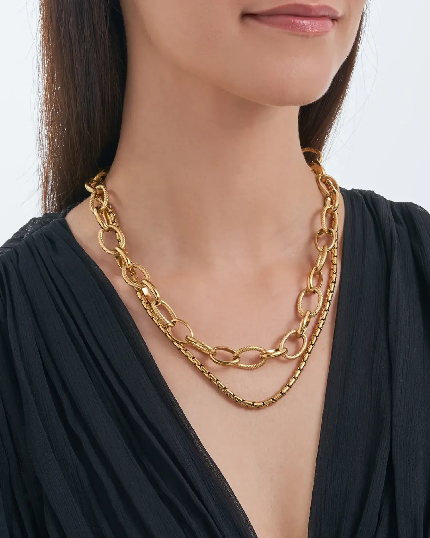 Bijou Brigitte Collier multirangs - Modern Chic New