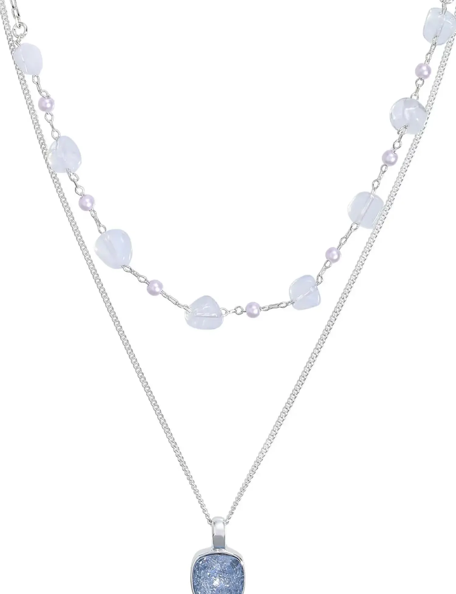 Bijou Brigitte Collier multirangs - Moonstone Gleam Online