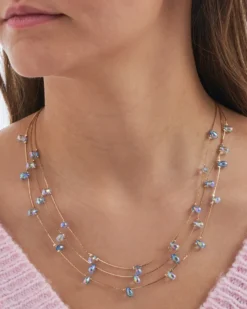 Bijou Brigitte Collier multirangs - Ocean Beads Online