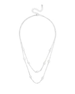 Bijou Brigitte Collier multirangs - Ocean Pearls Hot