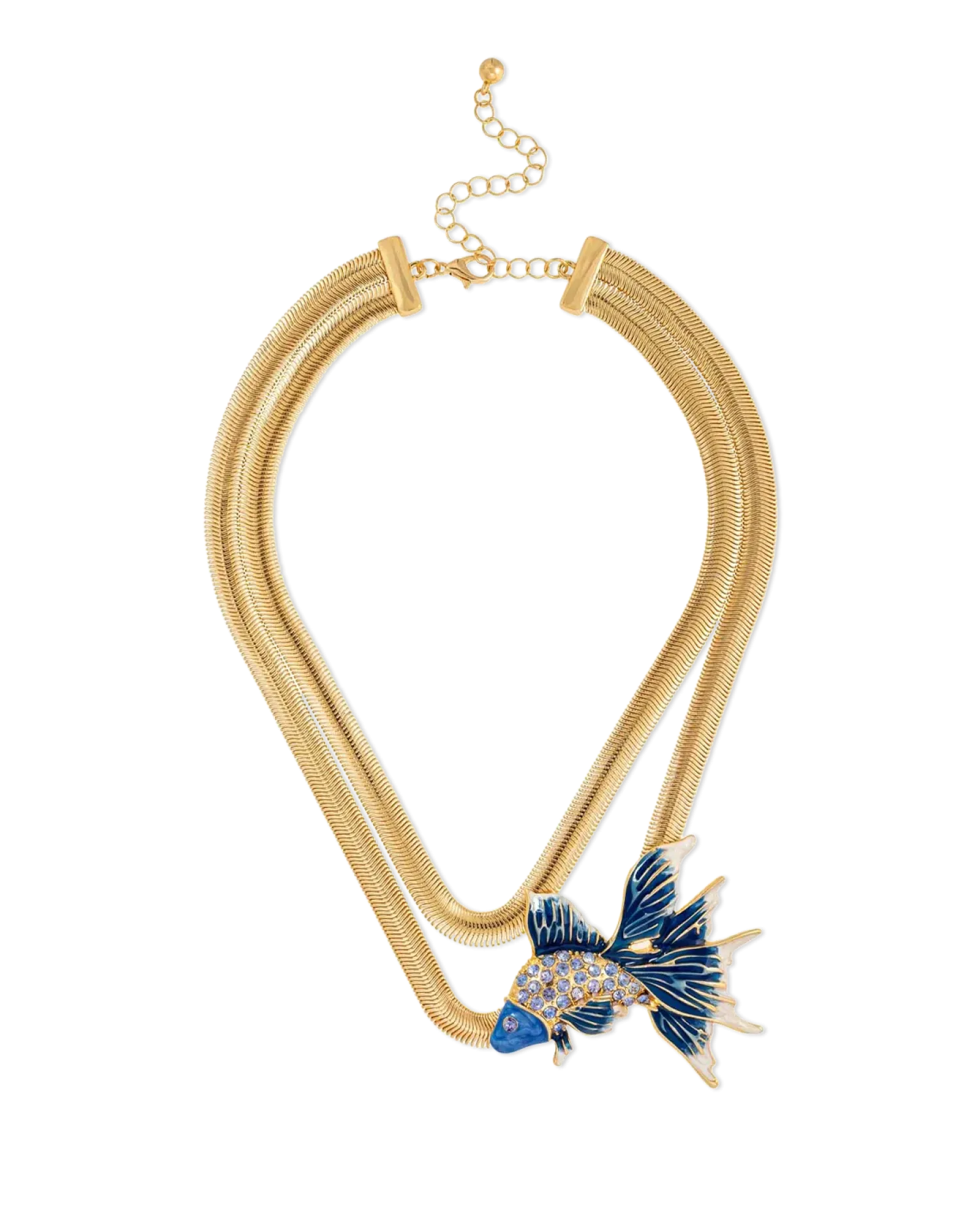 Bijou Brigitte Collier multirangs - Ocean Sparkle Discount