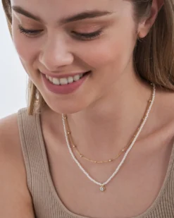 Bijou Brigitte Collier multirangs - Pearly Perfection Online