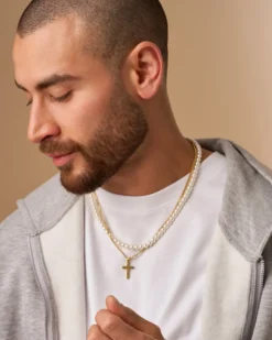 Bijou Brigitte Collier multirangs pour homme Sale