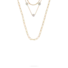 Bijou Brigitte Collier multi-rangs - Pretty Shine Best