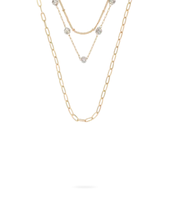 Bijou Brigitte Collier multi-rangs - Pretty Shine Best