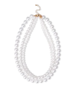 Bijou Brigitte Collier multirangs - Pure Pearl Sale